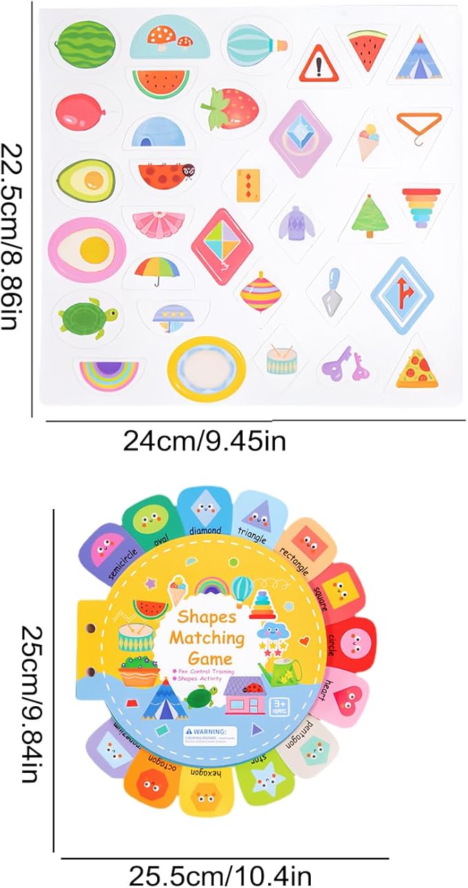 Educational Flash Cards - Toddler Sensory Learning Pack | Interactive Preschool Teaching Tool, Early Learning Cards for Speech Motor Skills Home School Travel Use