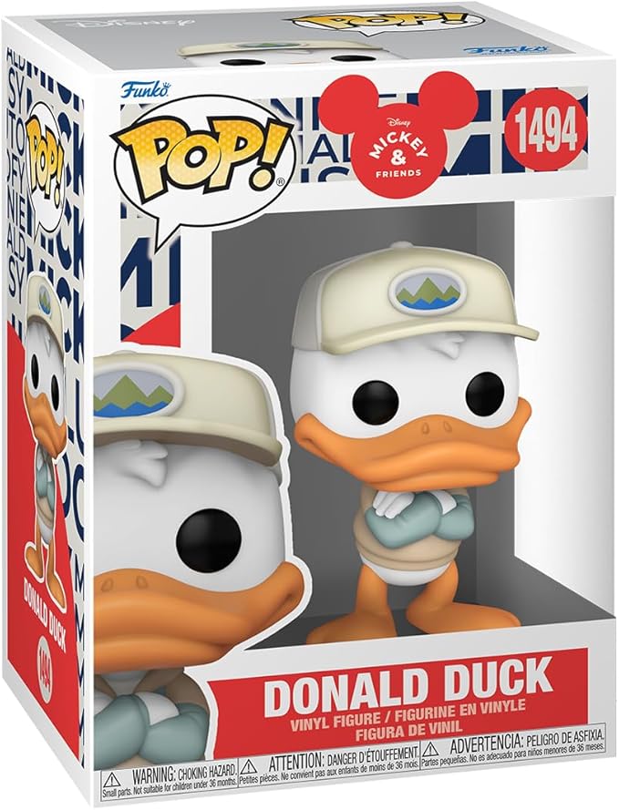 Funko POP! Disney: Mickey & Friends - Donald Duck - Disney Standard Characters - Collectable Vinyl Figure - Gift Idea - Official Merchandise - for Kids & Adults - Movies Fans