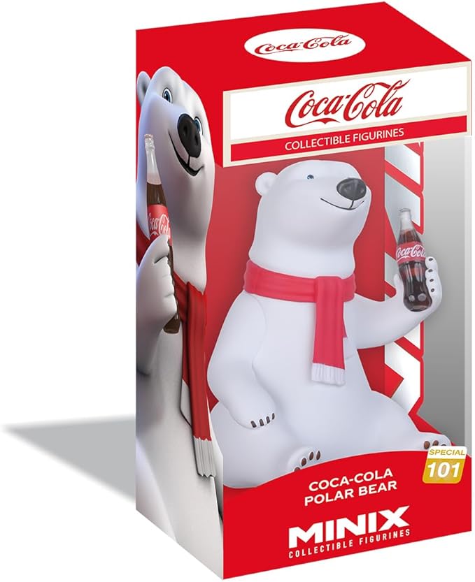 Minix Cocacola Polar Bear Collectible Figurines #101