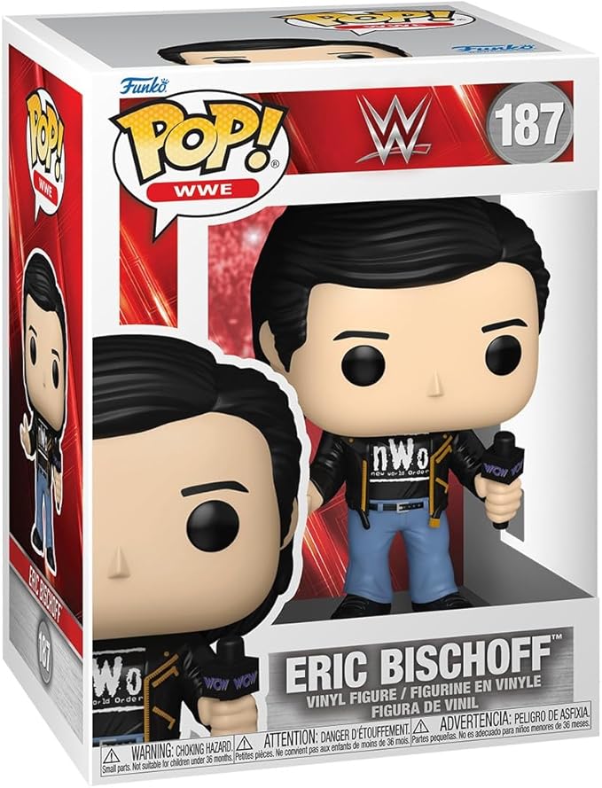 Funko Pop! WWE: Eric Bischoff - Collectable Vinyl Figure - Gift Idea - Official Merchandise - Toys for Kids & Adults - Sports Fans - Model Figure for Collectors and Display