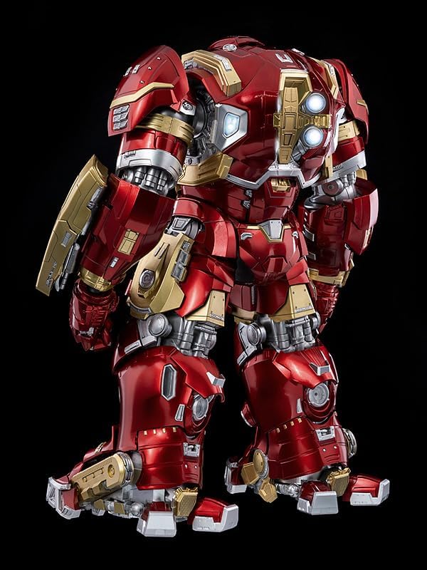 Infinity Saga DLX Iron Man Mark 44 Hulkbuster (DLX Iron Man Mark 44 Hulkbuster), 1/12 Scale, ABS, PVC, Zinc Alloy & Other Metal, Pre-Painted Action Figure for Resale