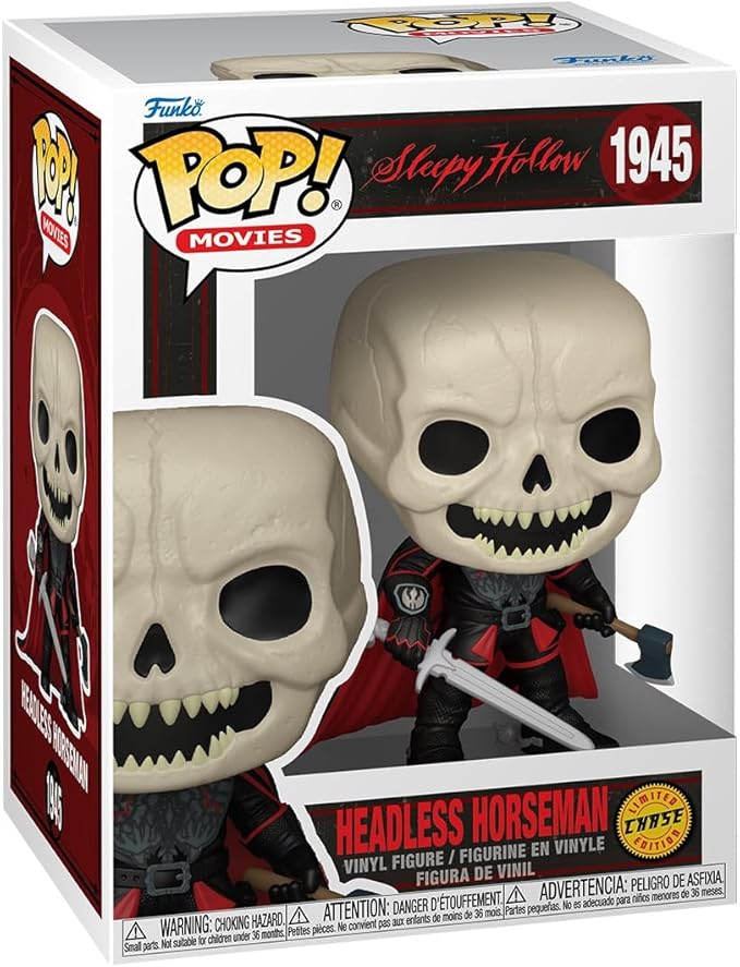 Funko Pop! Movies: Sleepy Hollow - Headless Horseman with Chase - Collectable Vinyl Figure - Gift Idea - Official Merchandise - Toys for Kids & Adults - Horror Fans - Model Figure for Collectors