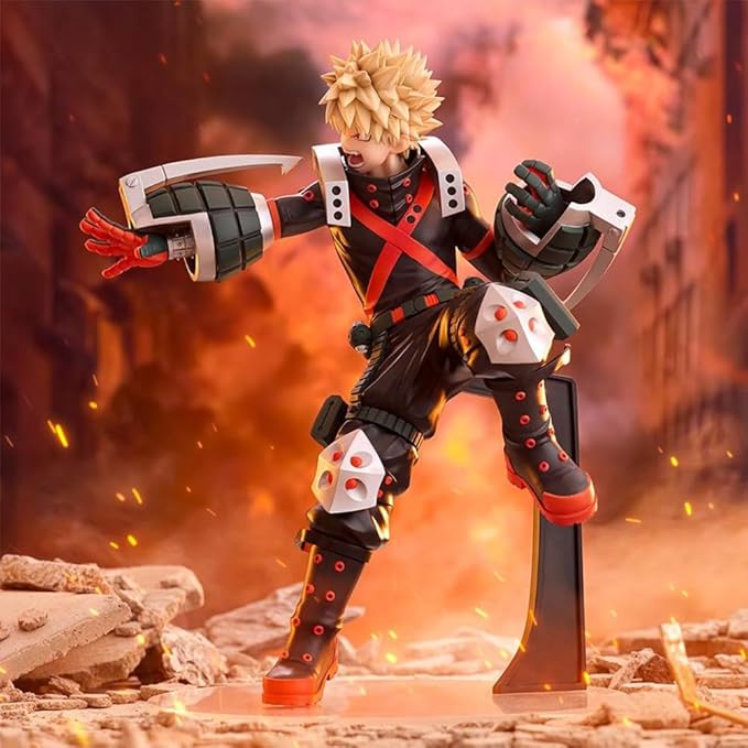 MHA Action Figures Midoriya Izuku Figure Standing Pose MHA Collectible Statues Anime Midoriya Izuku Figurine Desktop Ornaments 6.3"