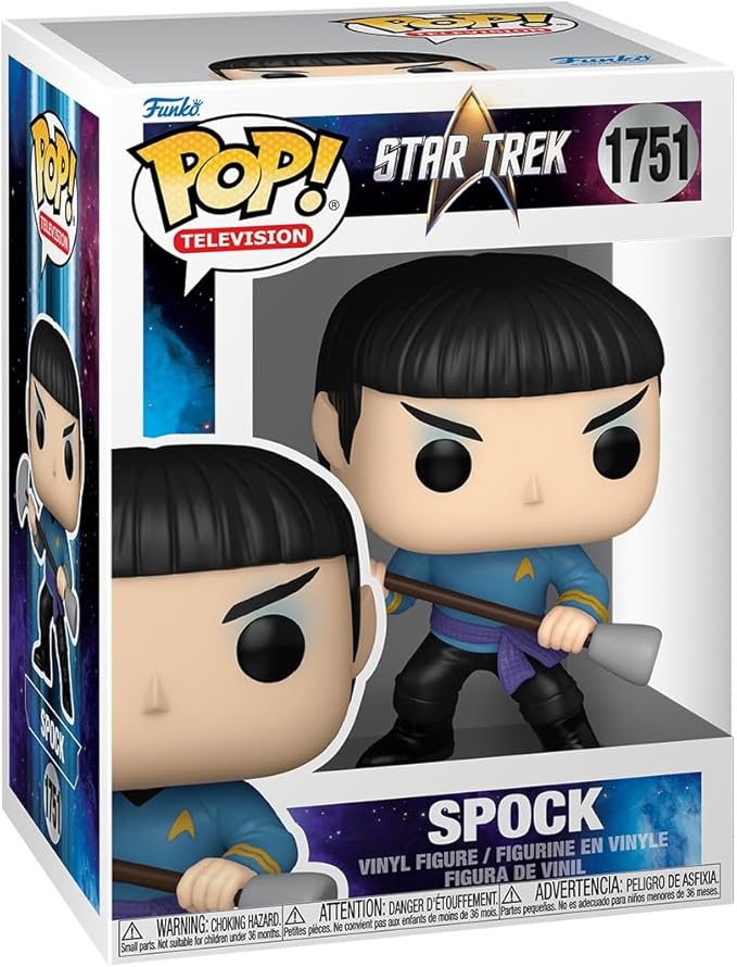 Funko Pop! TV: Star Trek - Spock - Star Trek The Original Series - Collectable Vinyl Figure - Gift Idea - Official Merchandise - Toys for Kids & Adults - TV Fans