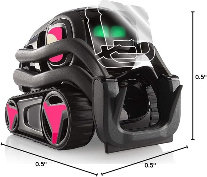 IPG for Vector Robot Face Screen Guard Decoration KIT Protector from Unexpected Attacks of Kids and Pets.Include Wheels&Body Set 7 Units Decals+2 Units Screen Protector (Pink (Gloss))