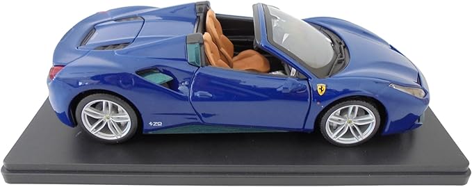 - 1/24 Scale Diecast Model Car Compatible with Ferrari 488 Spider - F101