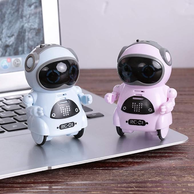 939A Pocket Robot Talking Interactive Dialogue Voice Recognition Record Singing Dancing Telling Story Mini Robot