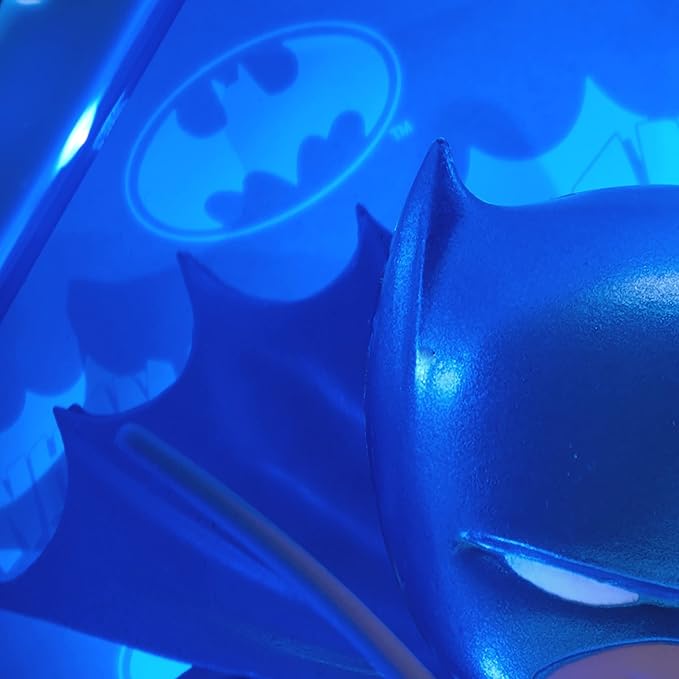 Wow! PODS DC Comics Light-Up Bobbling-Head Superhero Figure Collectible Toy (Metallic Batman), Multi-Color