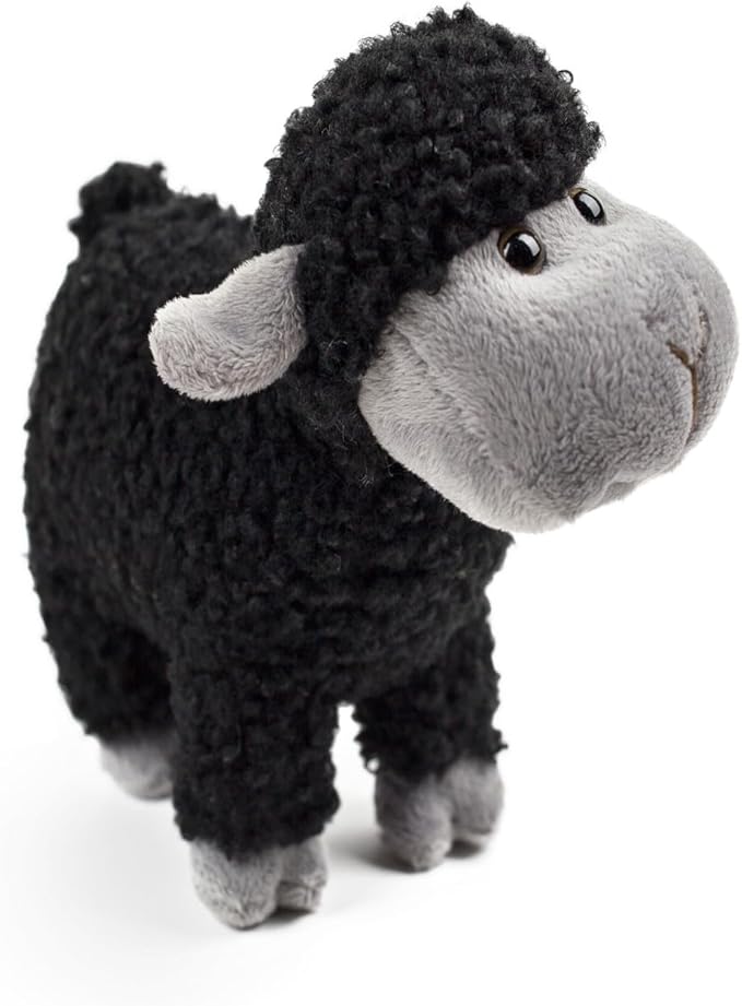 Sheep Lamb Plush, Soft Cute Black Lamb Plush Toy, Children's Sheep Plush Toys, Gifts Children Standing 6.5inch