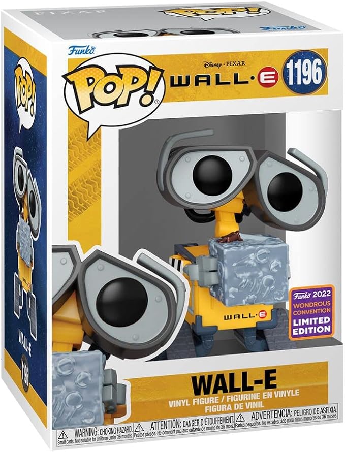 Funko Pop! Disney - Wall-E with Trash Cube, WonderCon Shared Exclusive