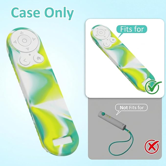Silicon Cover for Nex Playground Game System Remote, Anti-Slip Shockproof Sleeve with 4 Pillars for Secure Placement, Dust & Water Resistant Protective Case with Lanyard-Multi-Color