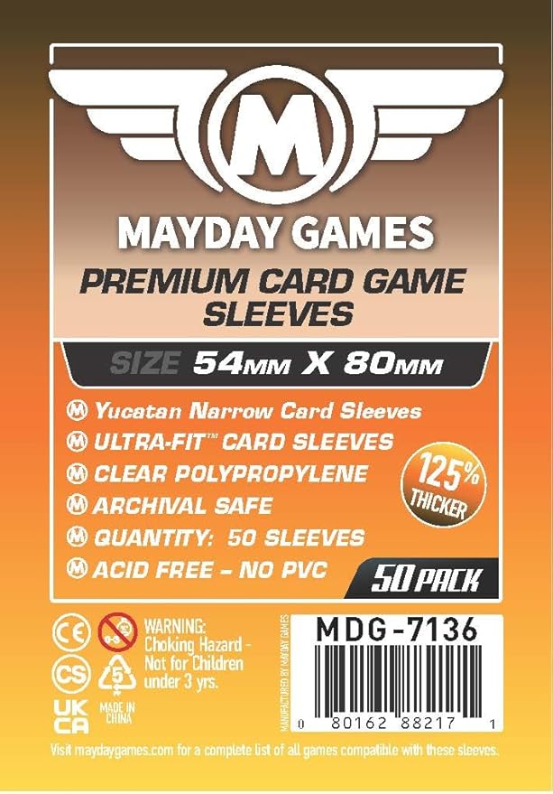 Mayday Games Canopy -Premium Compatible Card Sleeve Bundle