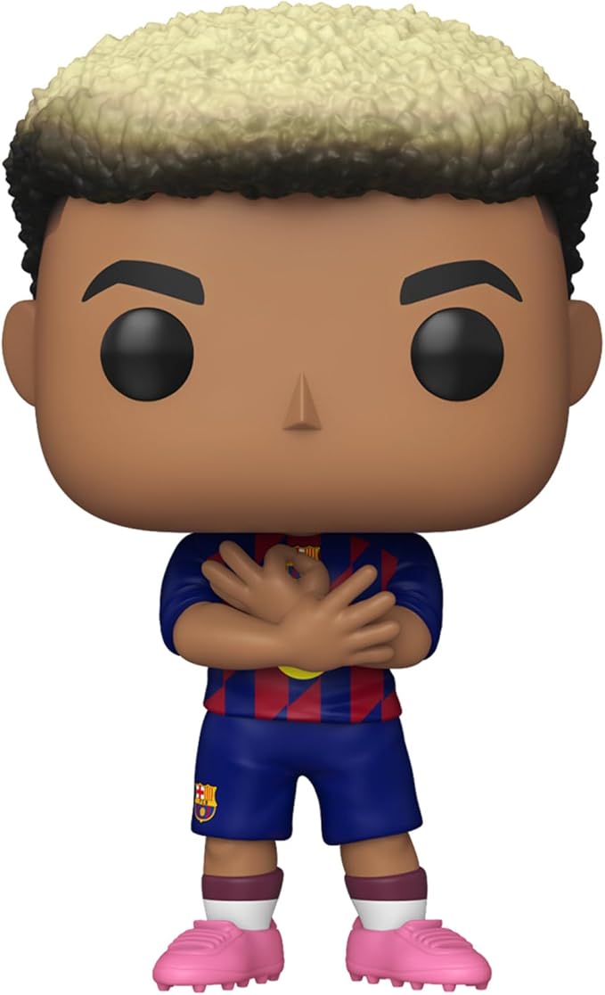 Funko Pop! Football: Barcelona - Lamine Yamal - Barcelona FC 2025 - Collectable Vinyl Figure - Gift Idea - Official Merchandise - Toys for Kids & Adults - Sports Fans - Model Figure for Collectors