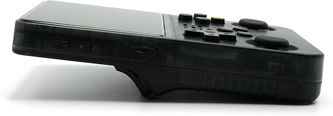 Retrotech R36S Handheld Video Game Console with Build-in 15000 Games (Black Transparent)