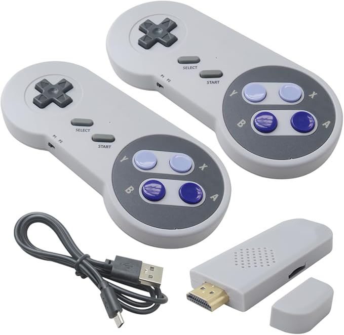 SF900 Video Game Console Retro 926 Games TV Stick HDMI with 2X Wireless Controller