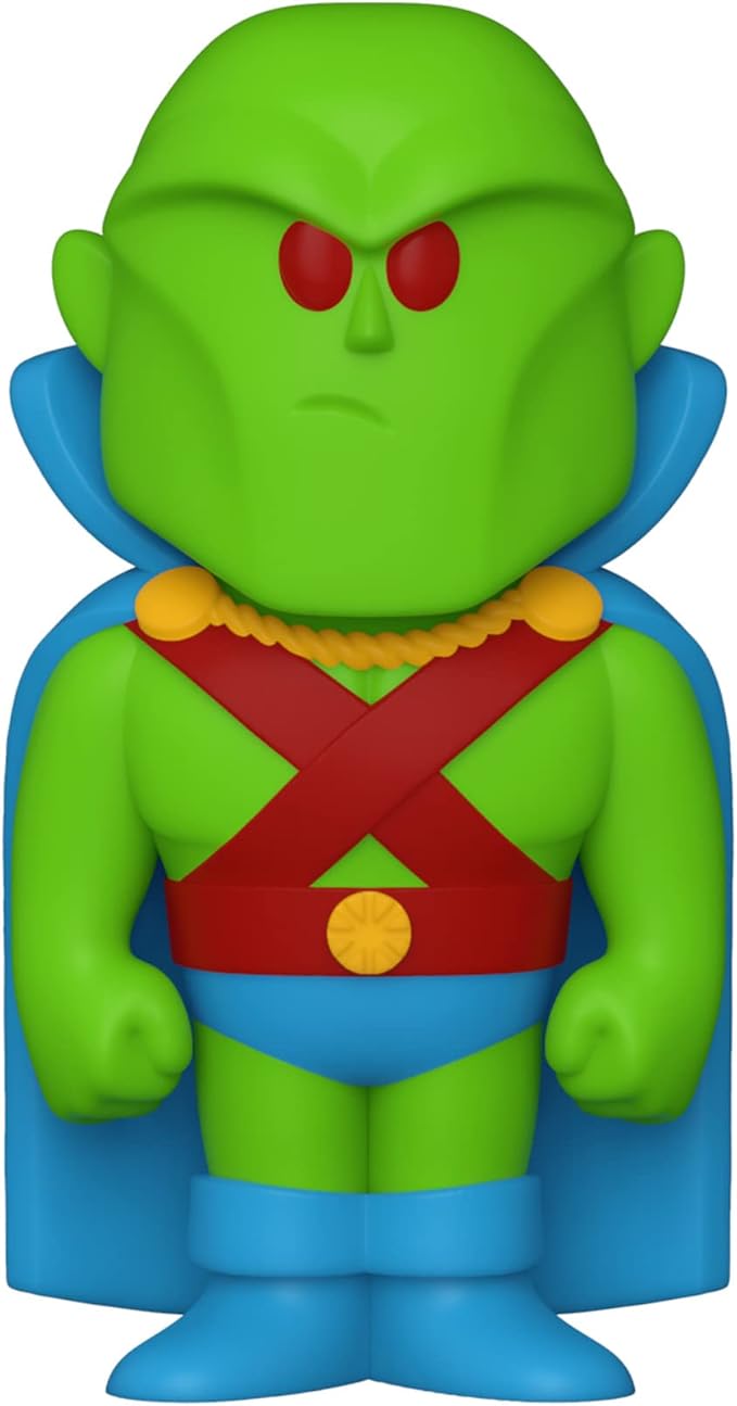 Funko Vinyl SODA, DC, Martian Manhunter, 1/6 Odds for Rare Chase Variant, DC Comics, Collectable Vinyl Figure, Gift Idea, Official Merchandise, Toys for Kids & Adults, Comic Books Fans