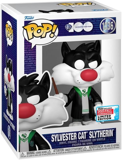 Pop!: WB100 Looney Tunes x Wizarding World - Sylvester The Cat *Slytherin* (NYCC 2023 Shared Exclusive)