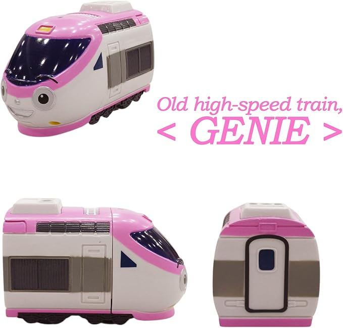 5 Color Display Vehicle Model (Non-Toy), No Battery Korean Animation Little Bus Friends, Ti.ti.po Decorative Item Set of 5