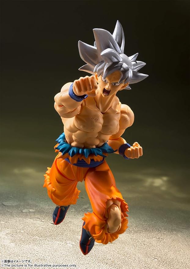 TAMASHII NATIONS - Dragon Ball Super - Son Goku -Ultra Instinct- (Reissue), Bandai Spirits S.H.Figuarts Action Figure
