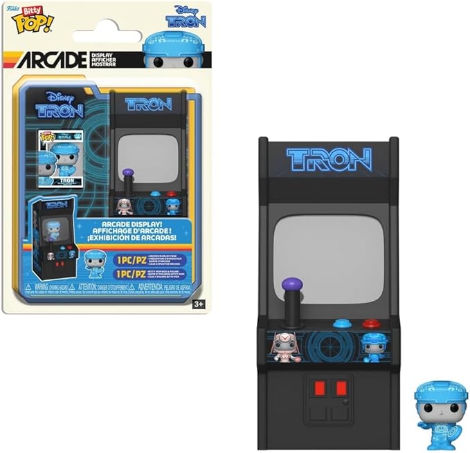 Funko Pop Bitty Arcade: Tron - Collectable Vinyl Figure - Gift Idea - Official Merchandise - Toys for Kids & Adults - Video Games Fans - Model Figure for Collectors