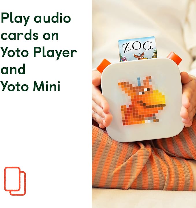 YOTO - The Narwhal & Jelly Collection by Ben Clanton – 8 Kids Audio Cards for Use with Player & Mini All-in-1 Audio Device, Screen-Free Listening with Fun Playtime Bedtime & Travel Stories, Ages 5+