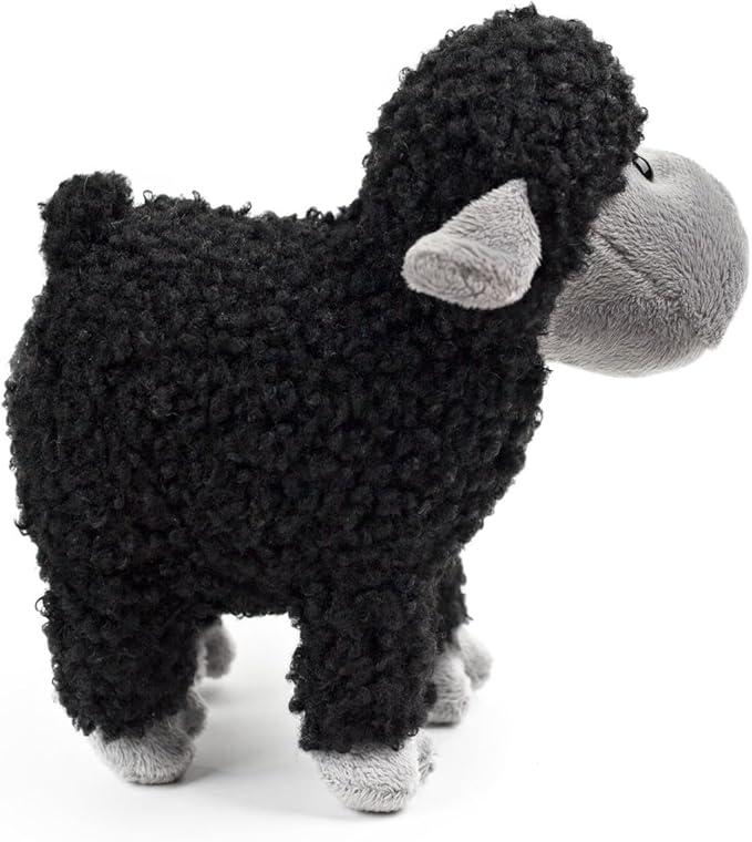 Sheep Lamb Plush, Soft Cute Black Lamb Plush Toy, Children's Sheep Plush Toys, Gifts Children Standing 6.5inch
