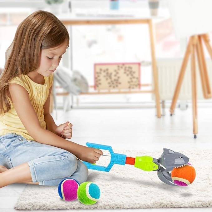 ArtCreativity Shark Robot Hand, 1 PC 14 inches Cool Shark Grabber, Creature Reacher Toy for Kids, Durable Plastic Animal Grabber, Sea Creature Birthday Gift or Party Favors for Boys and Girls