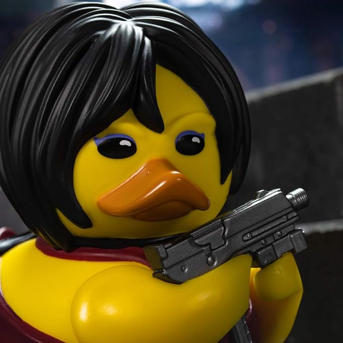 TUBBZ Ada Wong Vinyl Rubber Duck Figure – Official Resident Evil Merchandise – Horror PC & Video Games