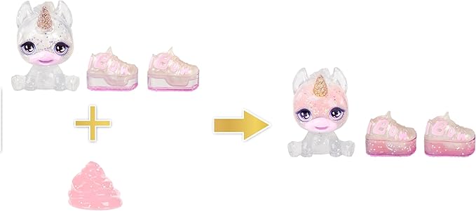 Rainbow High Amaya, Rainbow with Slime Kit & Pet, 11" Shimmer Posable Fashion Doll with DIY Sparkle Slime, Magical Yeti Pet, Fun Play Accessories, Great Toy Gift for Girls Kids Ages 4-12 Years
