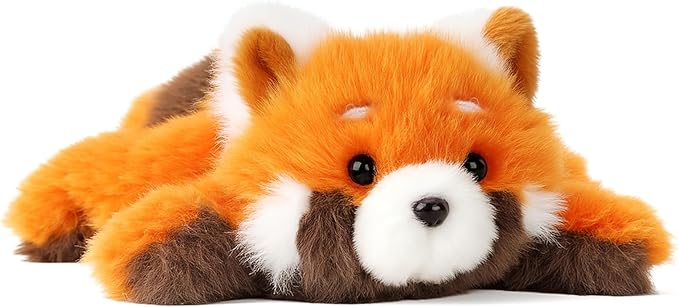 Adorable Red Panda Stuffed Animal Soft Plush Red Panda Plush Toy Cute Birthday Gifts for Kids Adults