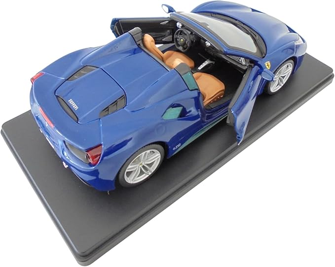 - 1/24 Scale Diecast Model Car Compatible with Ferrari 488 Spider - F101