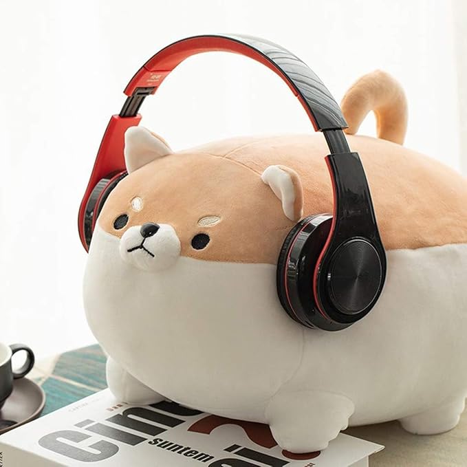 Auspicious beginning Corgi Plush-8'' Shiba Inu Plush, Corgi Plushies Stuffed Animal Dog Plushie, Kawaii Plushies Anime Plush Kawaii Body Pillows Shiba Inu Gift for Kids