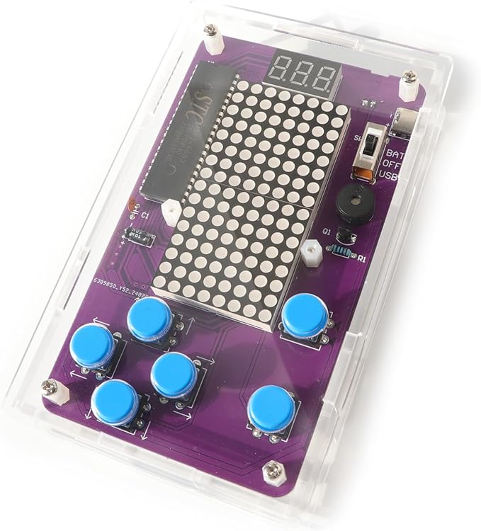 Soldering Practice Kit，DIY Electronics Projects for Starter，DIY Practical Electronic Project Learning Circuit Solder Board， STEM Practice Science Project