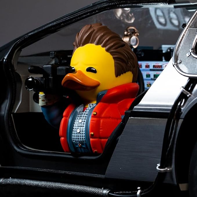 TUBBZ Boxed Edition Marty McFly Collectible Vinyl Rubber Duck Figure - Official Back to The Future Merchandise - TV, Movies & Video Games
