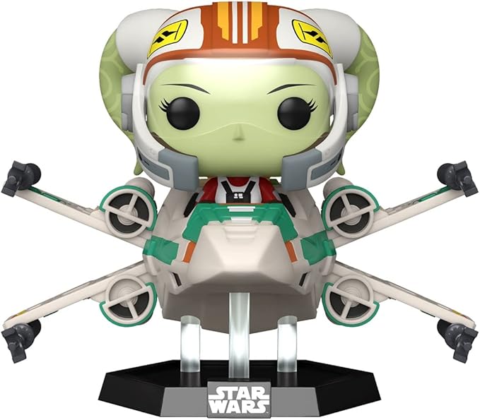 Funko POP! Ride Super Deluxe: Star Wars Rebels - Hera Syndulla in X-Wing - Star Wars: Rebels - Collectable Vinyl Figure - Gift Idea - Official Merchandise - for Kids & Adults