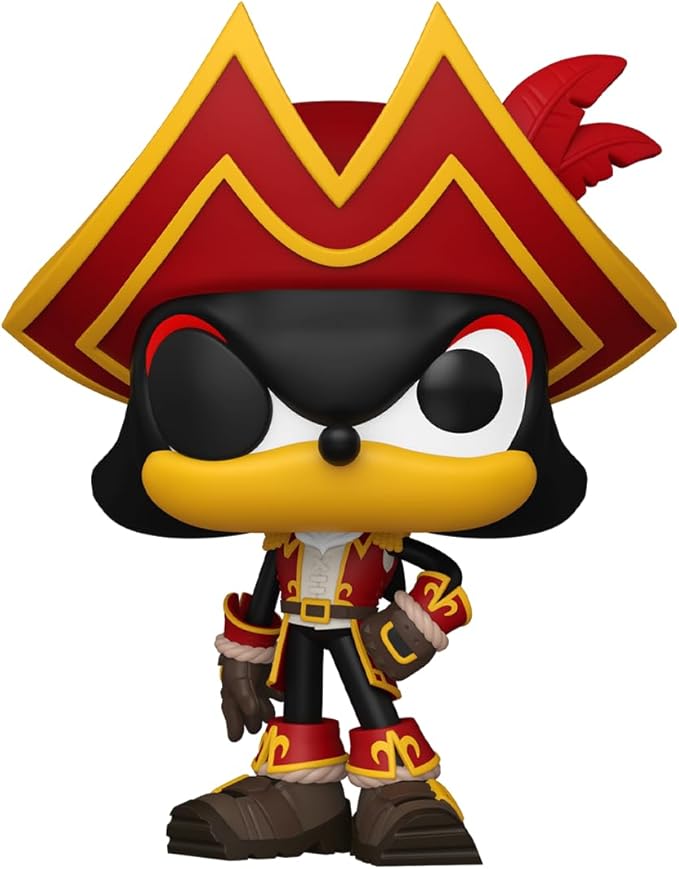 Funko Sonic The Hedgehog Buccaneer Shadow 1079 Exclusive Summer Cnvention 2025 Pop Vinyl Figure