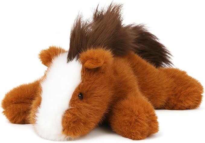 Adorable Horse Stuffed Animal Soft Plush Horse Plush Toy Cute Birthday Gifts for Kids Adults
