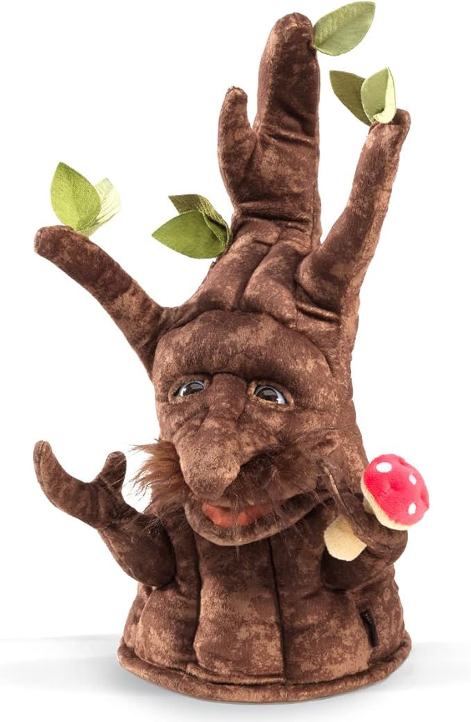 Folkmanis Enchanted Tree Character Hand Puppet, Multi-Colored, 8"""