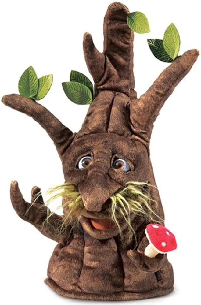 Folkmanis Enchanted Tree Character Hand Puppet, Multi-Colored, 8"""