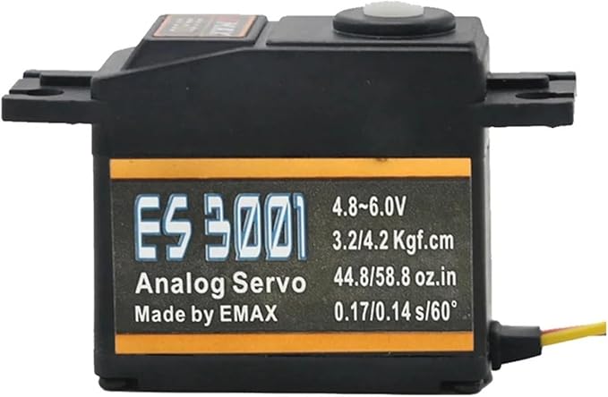 ES3001/ES3003/ES3004/ES3005 4.8-6.0V High Torque Metal Gear Analog Servo(ES3001)