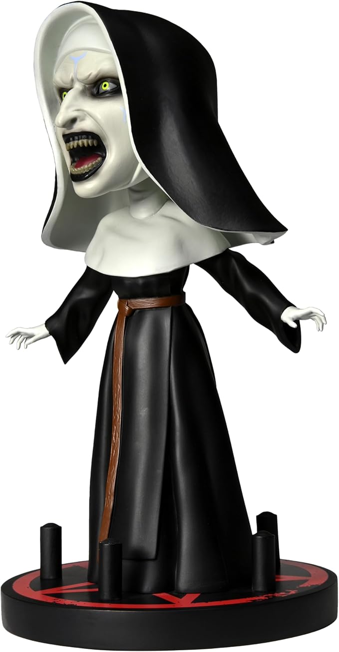 NECA The Conjuring Universe The Nun |Collectible Horror Movie Officially Licensed Figure, Head Knocker Hand-Painted, 8.5" Tall