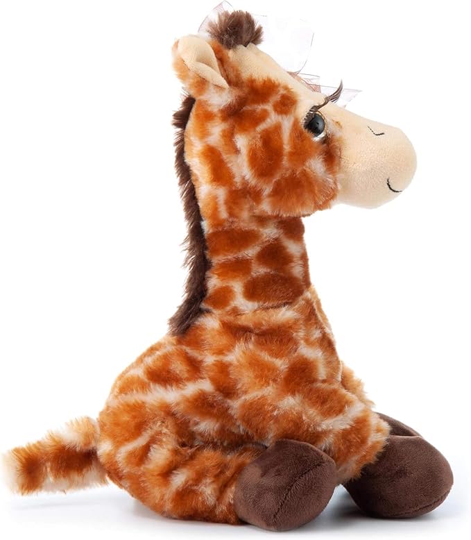 The Petting Zoo, Lash'z Giraffe Stuffed Animal, Gifts for Girls, Plush Toy 12 inches
