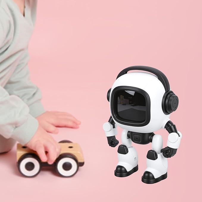 Diyeeni AI Companion Robot, Interactive Talking Robot with Real Time Emotion Responses, Role Switching, English Chinese Bilingual Learning, for Kids Boys Girls Age 6+
