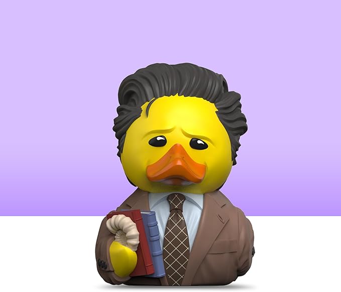 TUBBZ Mini Ross Geller Collectible Vinyl Rubber Duck Figure - Official Friends Merchandise - Retro Comedy Movies & TV