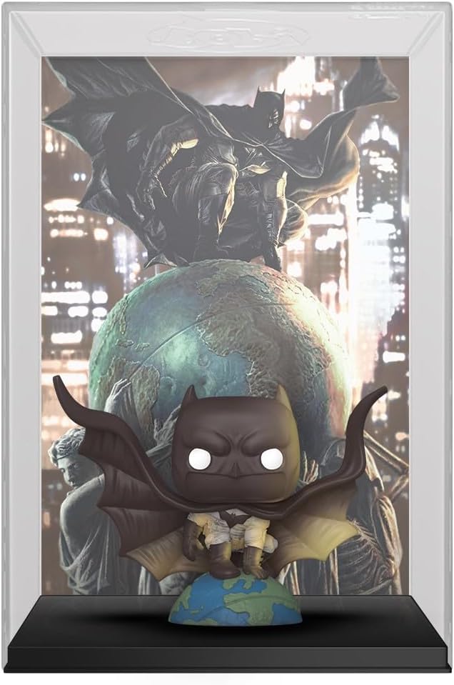 Funko POP! Comic Cover: DC – Batman The World - DC Comics - Collectable Vinyl Figure - Gift Idea - Official Merchandise - for Kids & Adults - Movies Fans - Model Figure for Collectors and Display