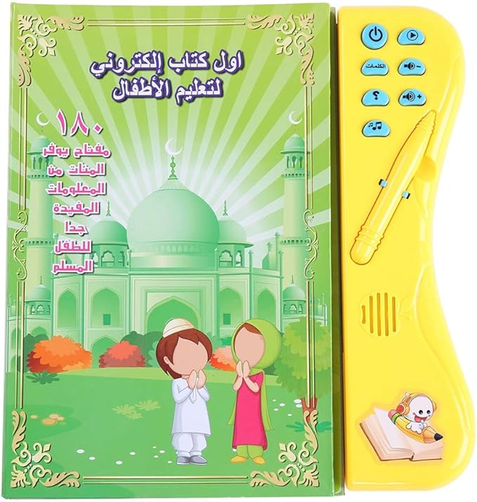 Arabic Learning Toy Book Kids Learning Book for Preschool Education with Learning Pen