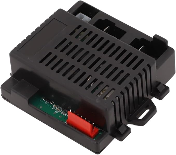 2.4G RC Remote Control Receiver 6V 12V 24V Electric Motor Controller Compatible for Children Electric Toy Car with Battery Installation Instructions(RX18 A 12V Receiver)