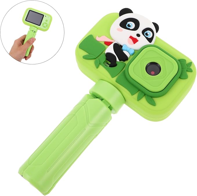 BESTonZON Digital Camera for Boys with Dual Lens Selfie and Video Function, 2.4-inch IPS Screen Handheld Compact Camera, Portable for Travel and Birthday