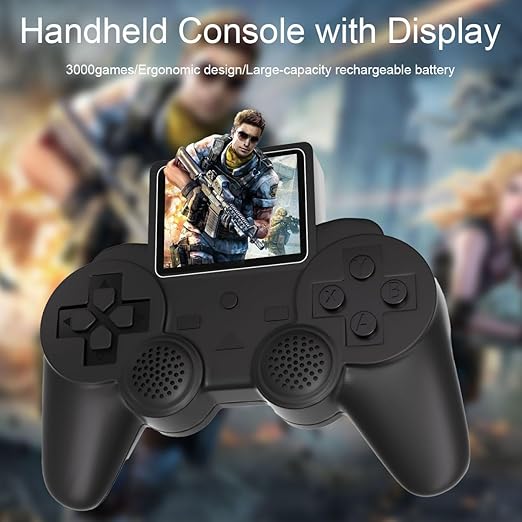 Polaring S10 Handheld Game Console, 2.4-inch HD Color Screen Retro Gaming Console,520 Classic Games,Portable Video Game Player for Kids and Adults