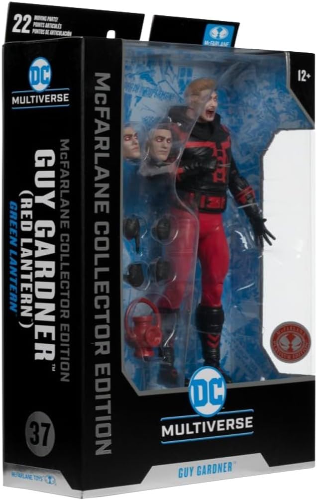 DC MCFARLANE Collector Edition 7IN WV11 - #37 Green Lantern Guy Gardner (Guy Gardner: Warrior)(Chase)